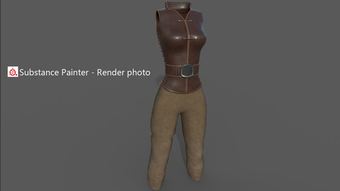 Ancient  woman  warrior costume