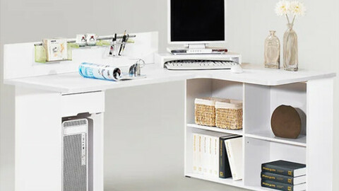 Winnie Corner Desk PC Type