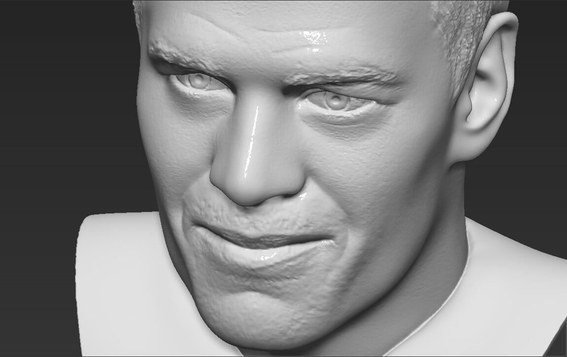 ArtStation - Tom Brady bust 3D printing ready stl obj formats | Resources