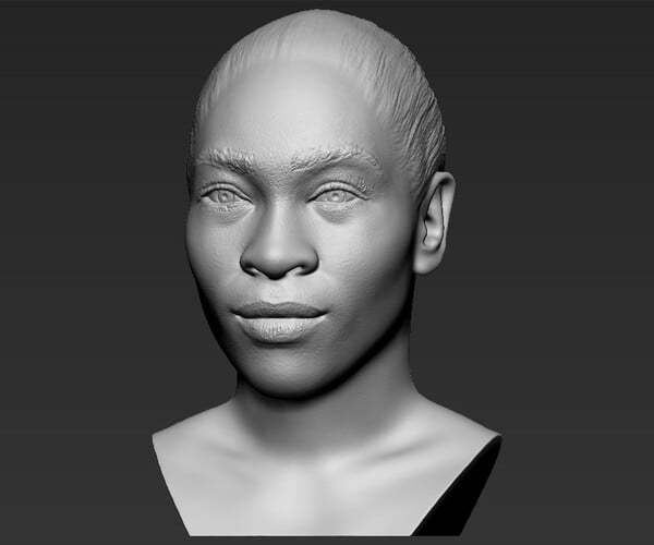 ArtStation - Serena Williams bust 3D printing ready stl obj formats ...