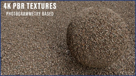 Photogrammetry - Decorative Gravel Material