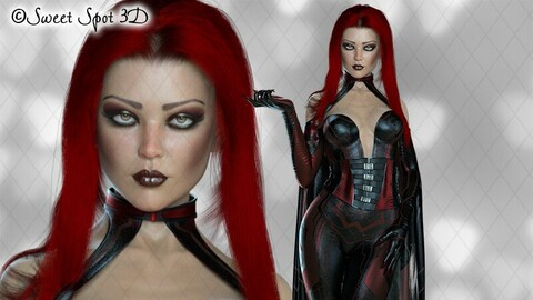 Daedrah Red & Black 01