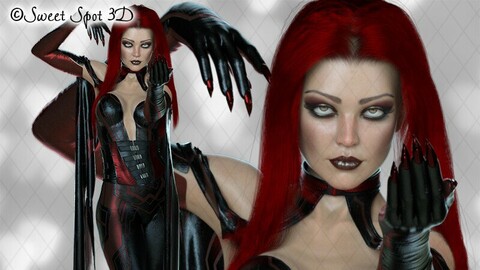 Daedrah Red & Black 03