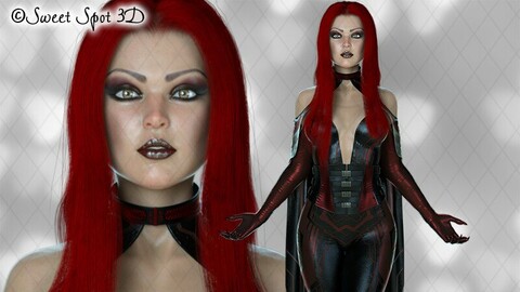 Daedrah Red & Black 05