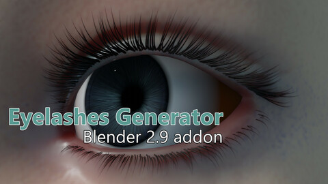 Eyelashes Generator for Blender