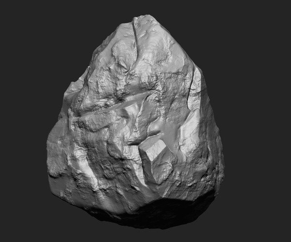 ArtStation - Stone & Rock IMM Brushes 20 in one Vol. 2 | Brushes