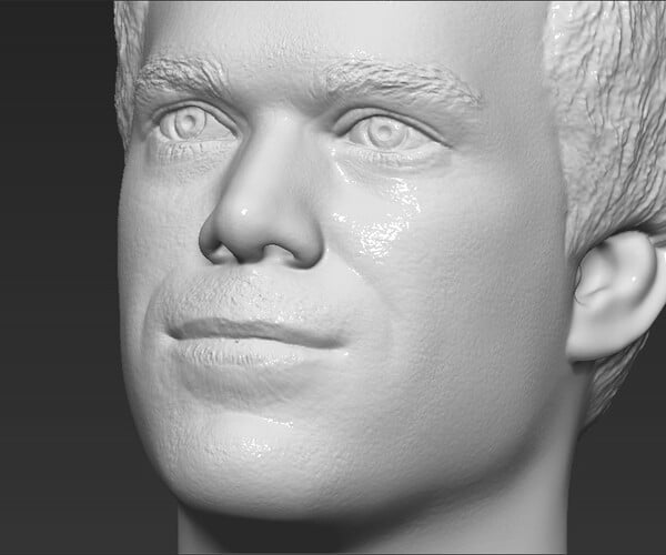 ArtStation - Dexter Morgan bust 3D printing ready stl obj formats ...