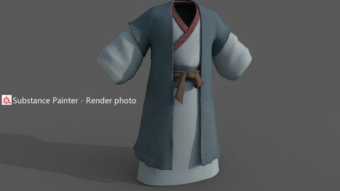 Chinese style ancient clothing  J