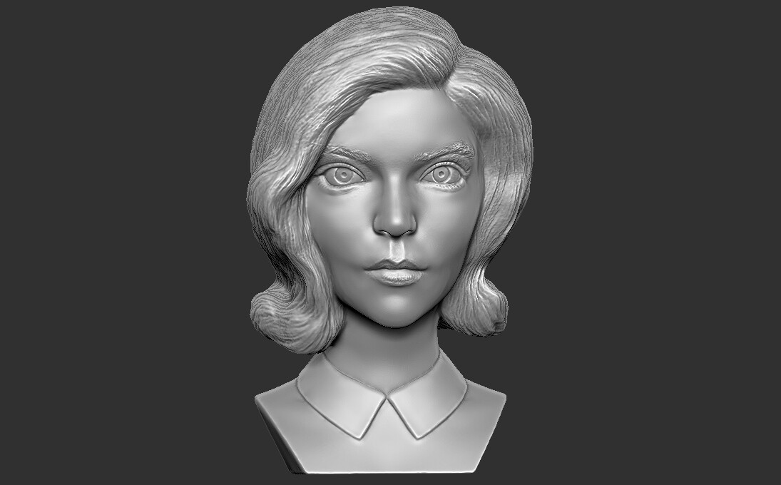 ArtStation - Beth Harmon (Anya Taylor-Joy)