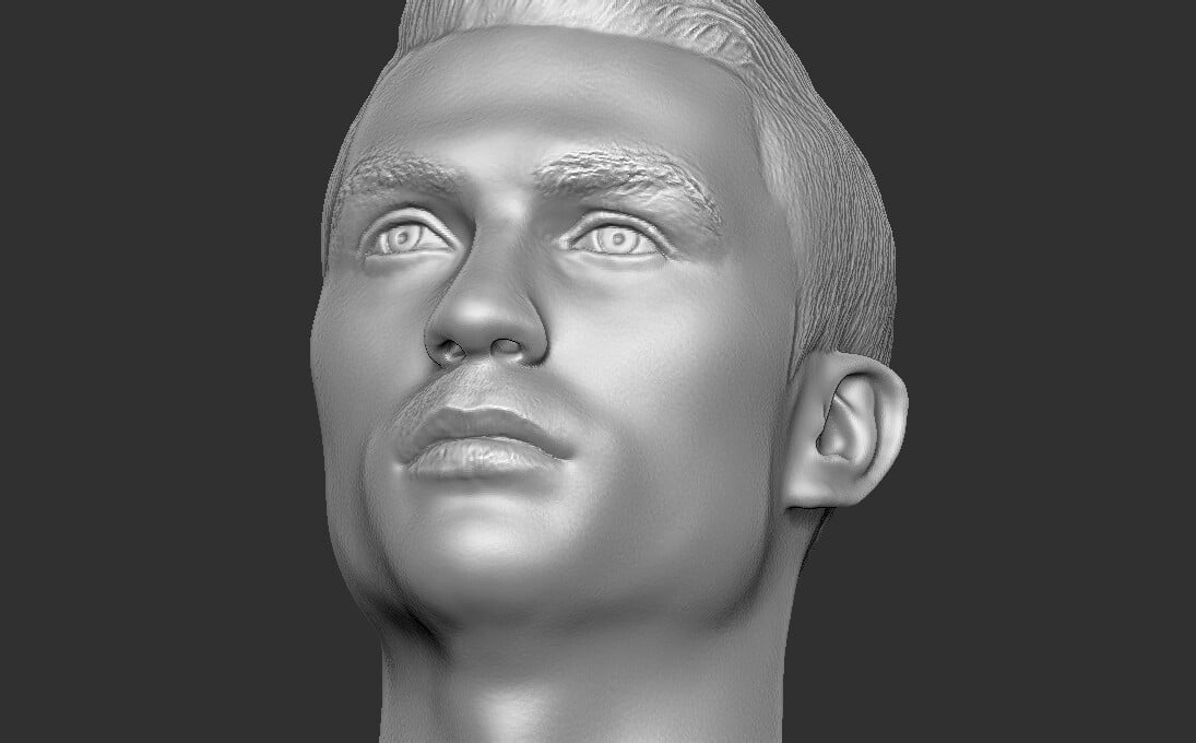 ArtStation - Cristiano Ronaldo bust for 3D printing | Resources