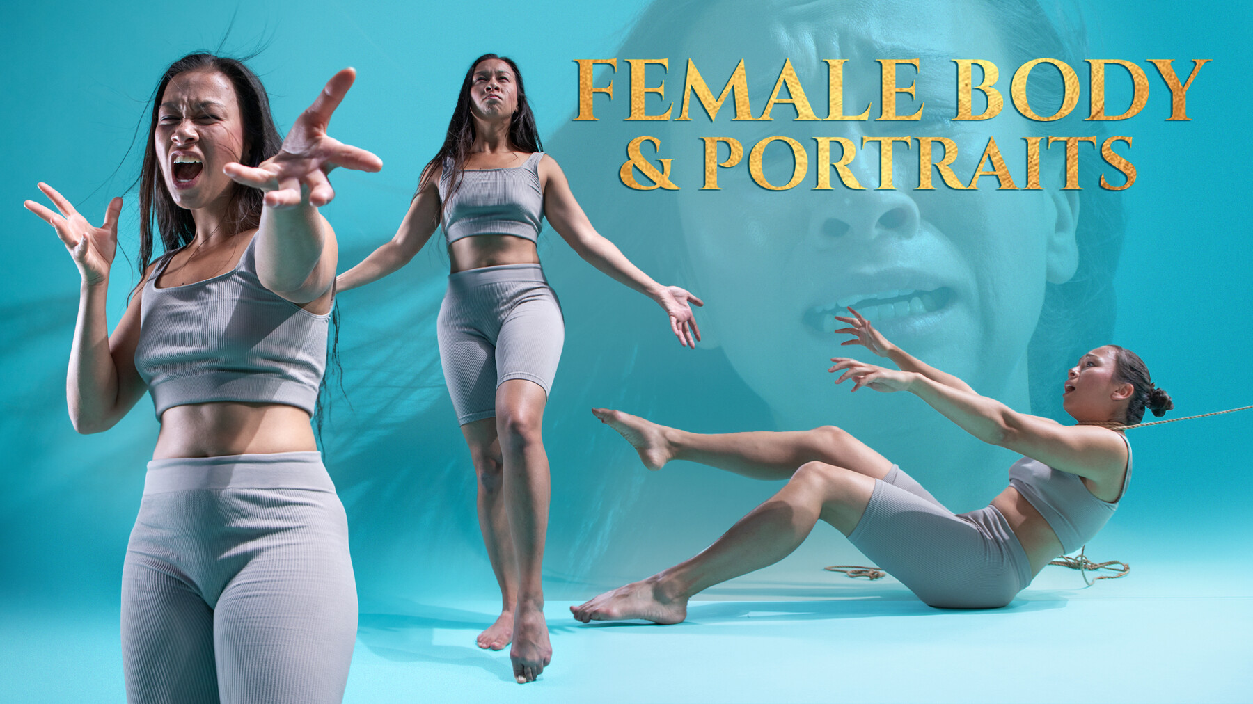 ArtStation - Male and Female Body Photo Reference Pack For Artists 476  JPEGs