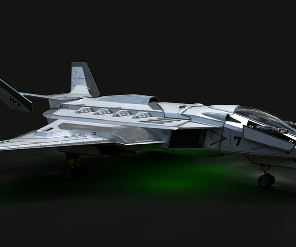 ArtStation - Jet Aircraft - Source Files Attached 8K Textures | Game Assets