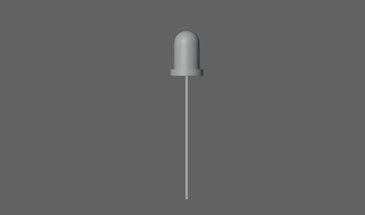 ArtStation - Red Led - Light - Electronic parts Low-poly 3D model ...
