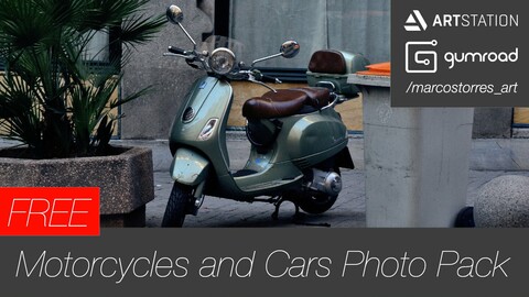 Motorcycles and Cars - FREE Photo Pack