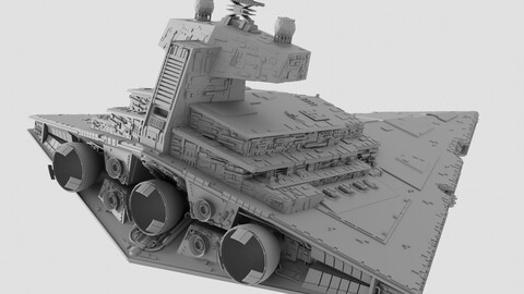 Imperial 1 Class Star Destroyer - Star Wars