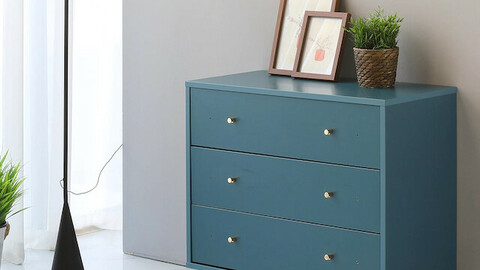 Ronnie 800 3-tier chest of drawers 3 compartments