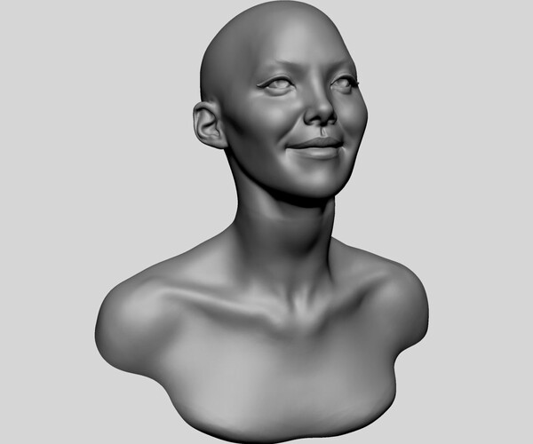 Artstation Female Heads For 3d Print Resources