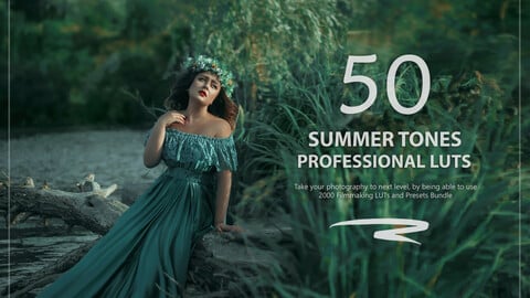 50 Summer Tones LUTs and Presets Pack
