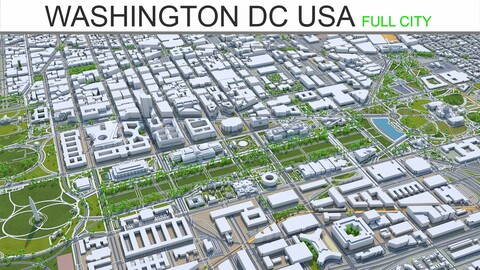 Washington DC 3D Model