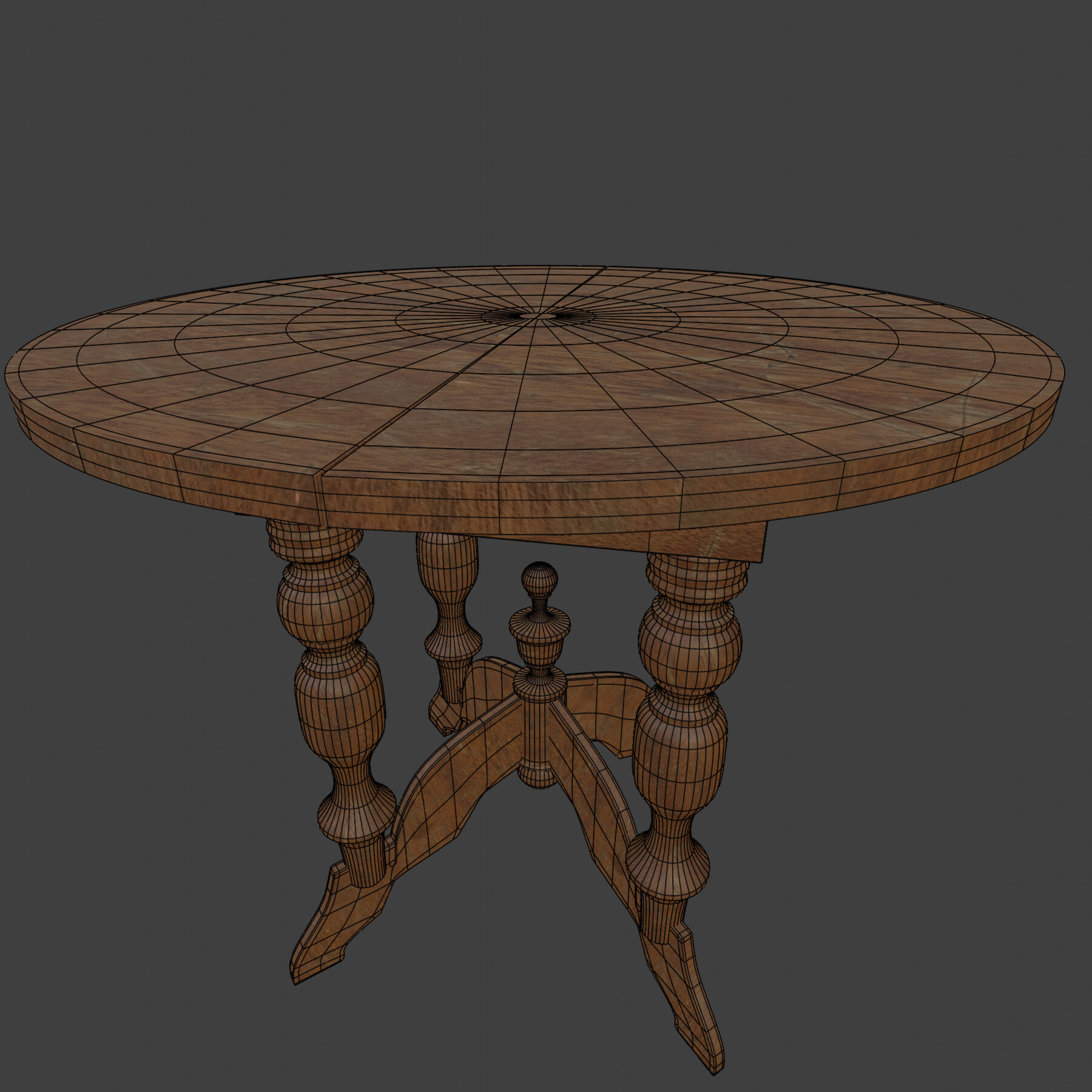 ArtStation - Old wooden table PBR, high-poly | Resources