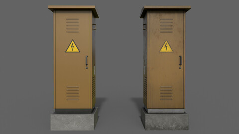 PBR Electric Box (Brown) Ver.2