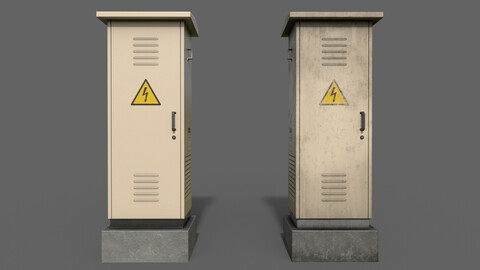 PBR Electric Box (BoneWhite) Ver.2