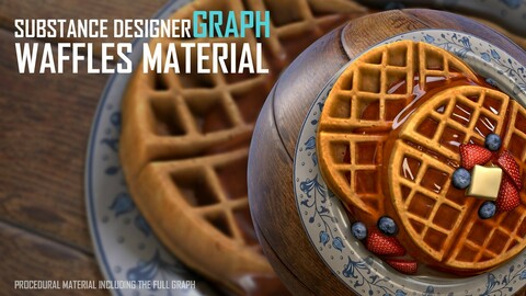 Morning Waffles - Substance Designer