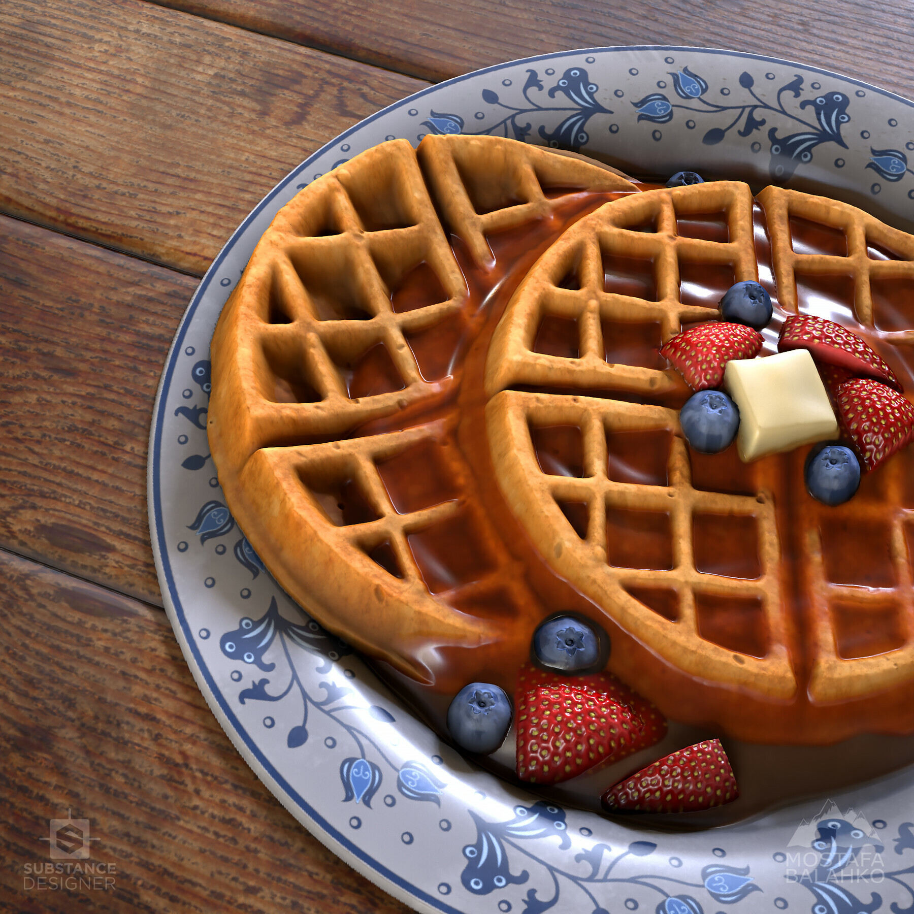 ArtStation - Morning Waffles - Substance Designer | Game Assets