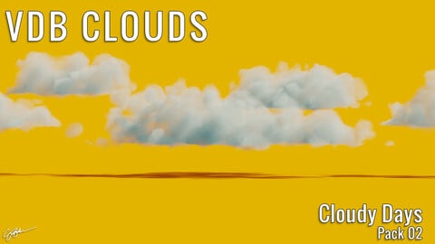 Cloudy Days_Pack 02 / VDB Clouds