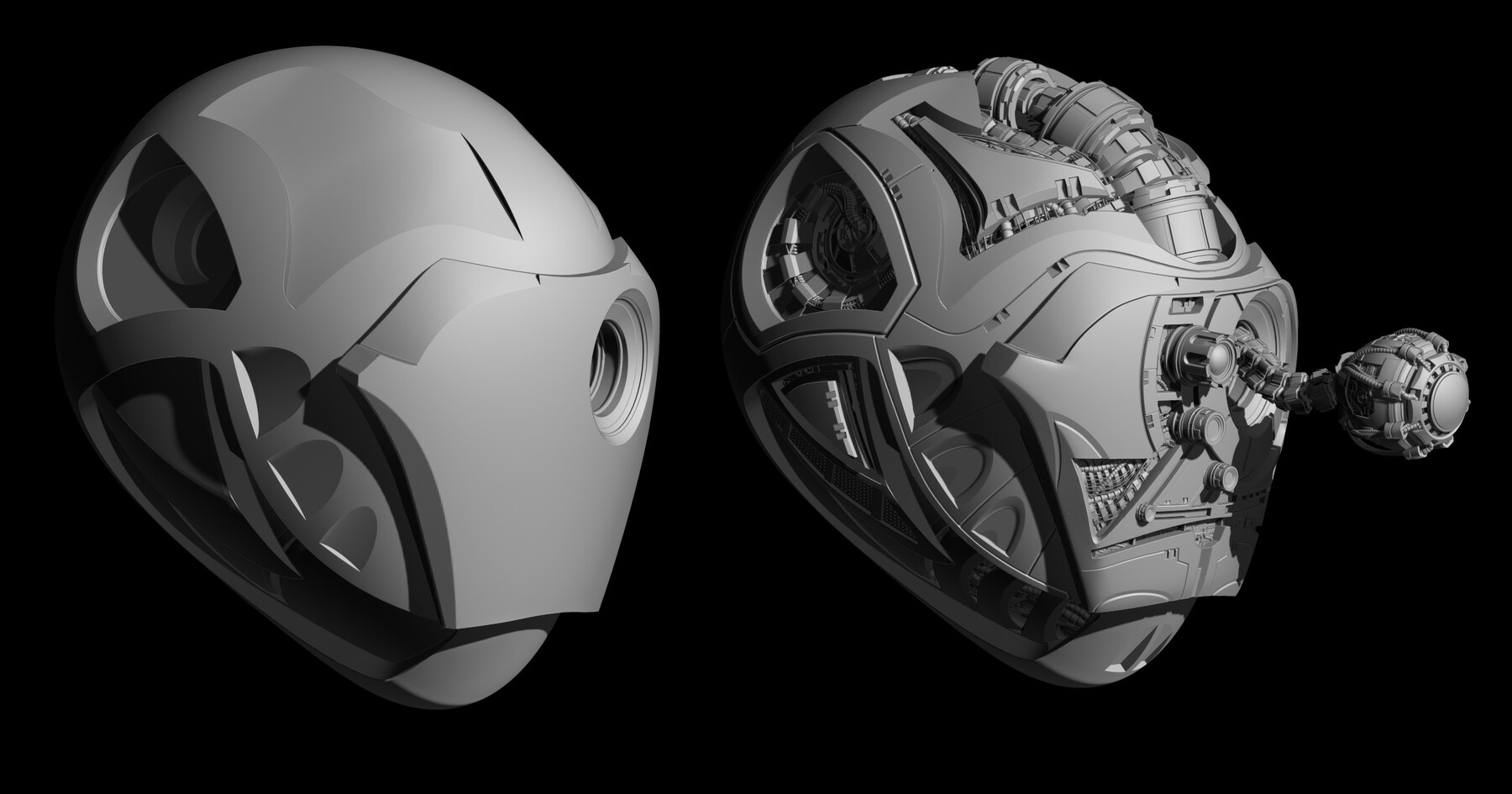 hard surface sculpting in zbrush
