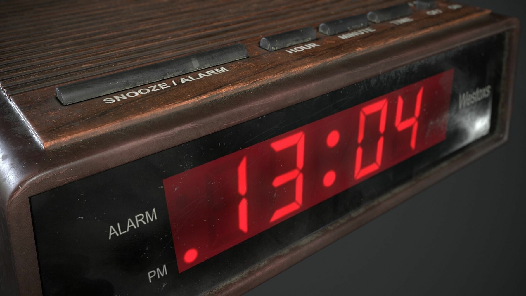 ArtStation Retro Digital Clock Game Assets