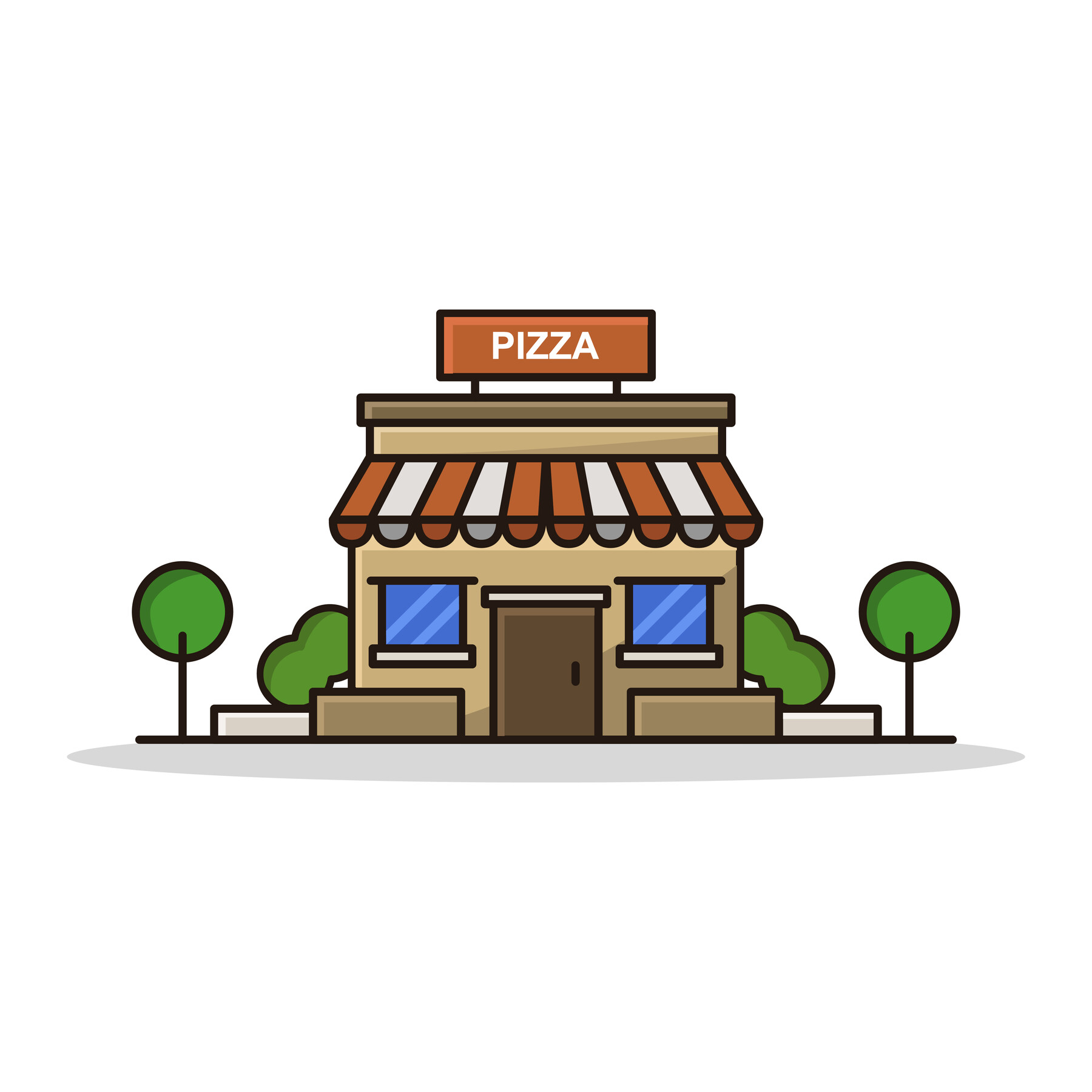 ArtStation - Pizzeria shop | Artworks