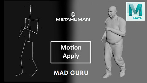 Metahuman Motion Apply Script