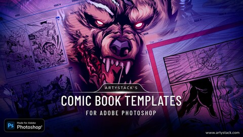 Comic Book Templates for Photoshop