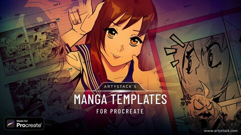 Manga Templates for Procreate