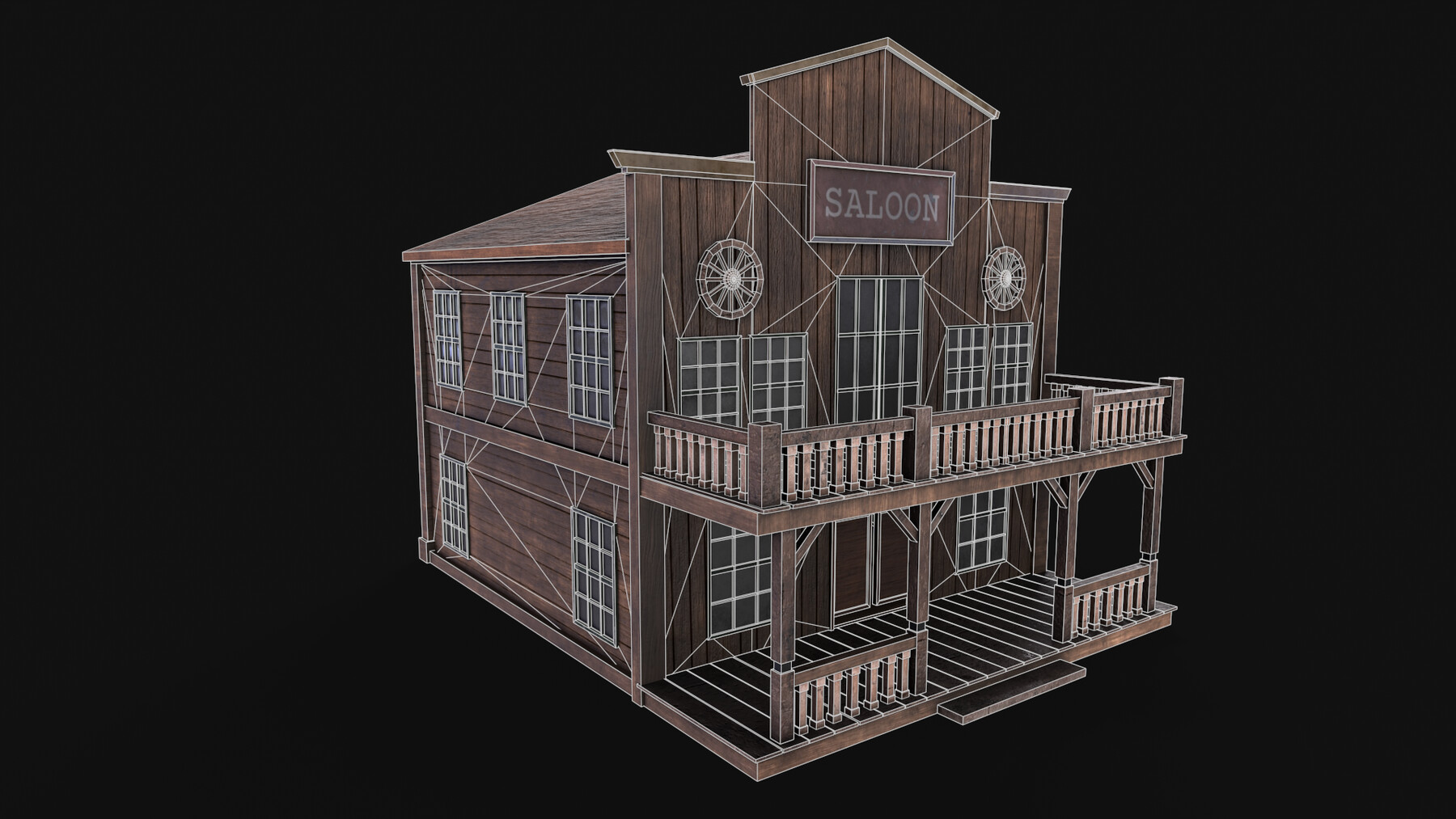 ArtStation - Western Saloon | Game Assets