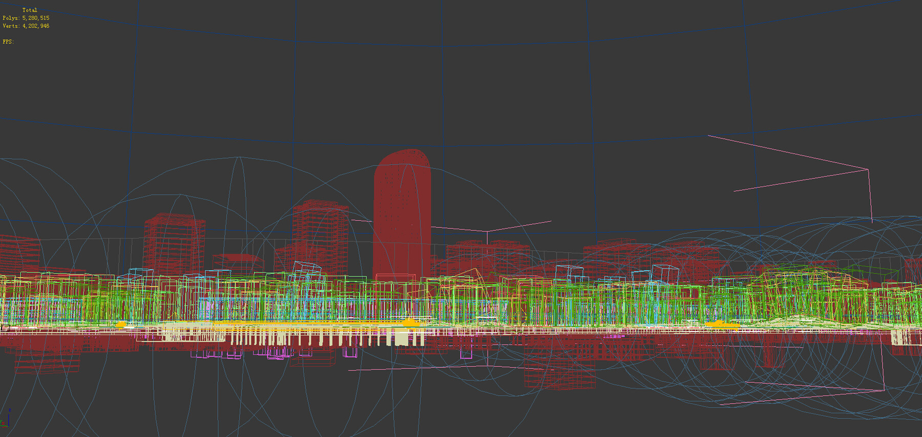 ArtStation - Night view of city river | Resources