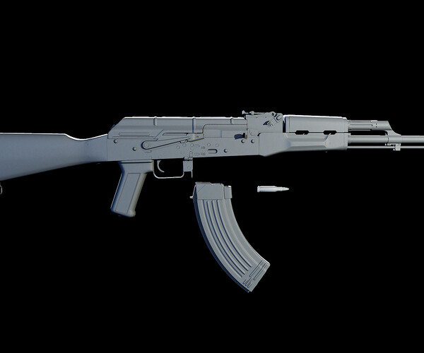 ArtStation - AK-47 | Game Assets