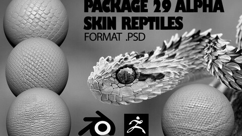 Package 29 Alpha skin reptiles