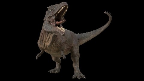 Hybrid Giganotosaurus MAya UE - UNITY