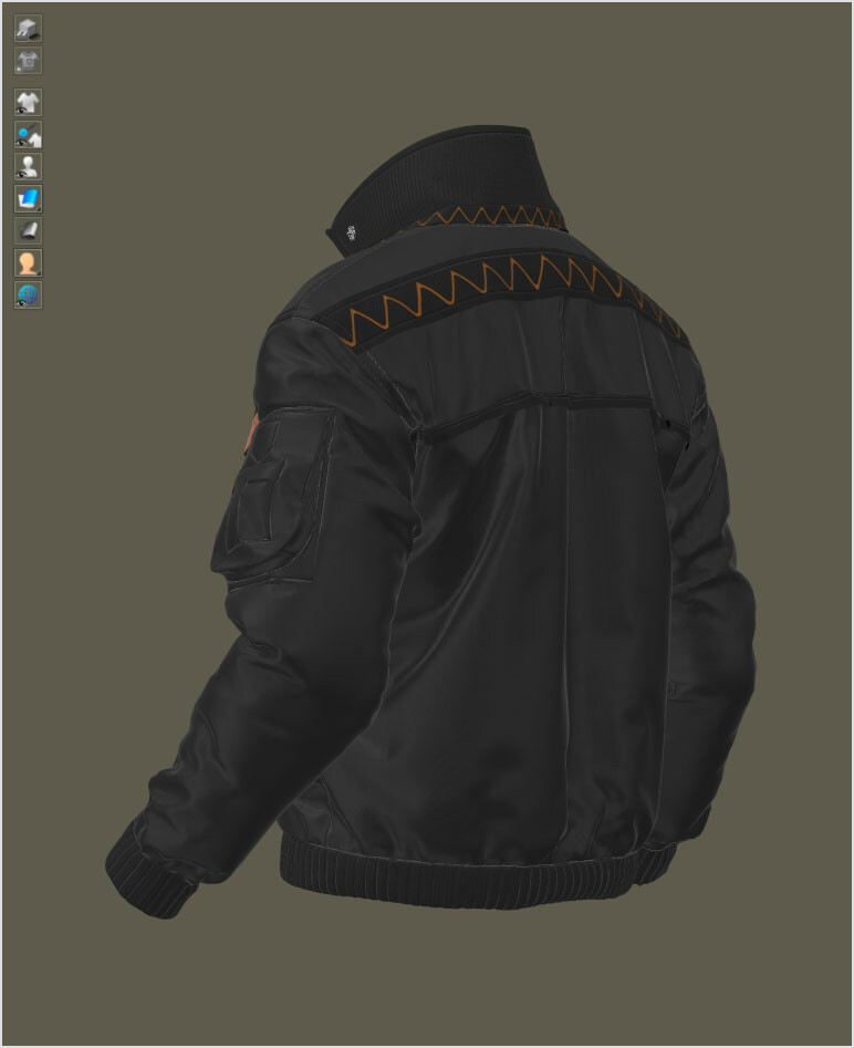 clo3d zipper clo3d zipper