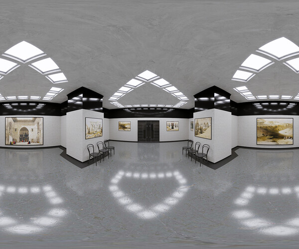 ArtStation VR Art Gallery Resources