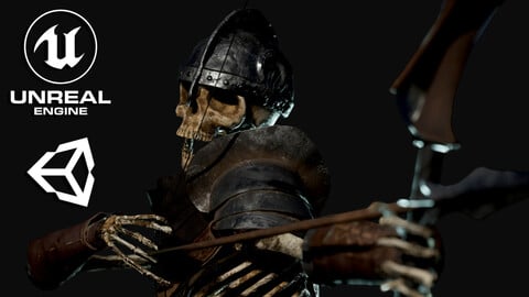 Skeleton Archer - Game Ready