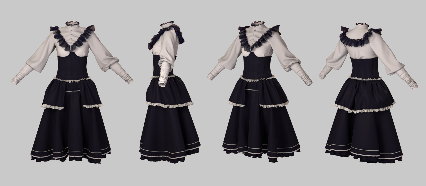 ArtStation - Vintage Dress | Resources