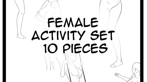 Female activity 10 pieces - FREE