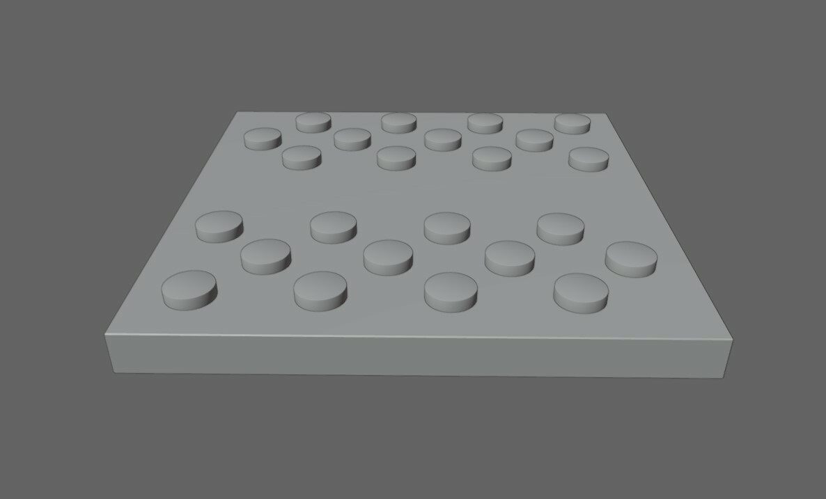 Checkers Game Complete - Jogo de Damas | 3D model