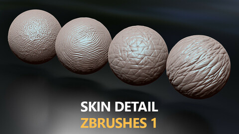 Skin Detail Zbrushes 1