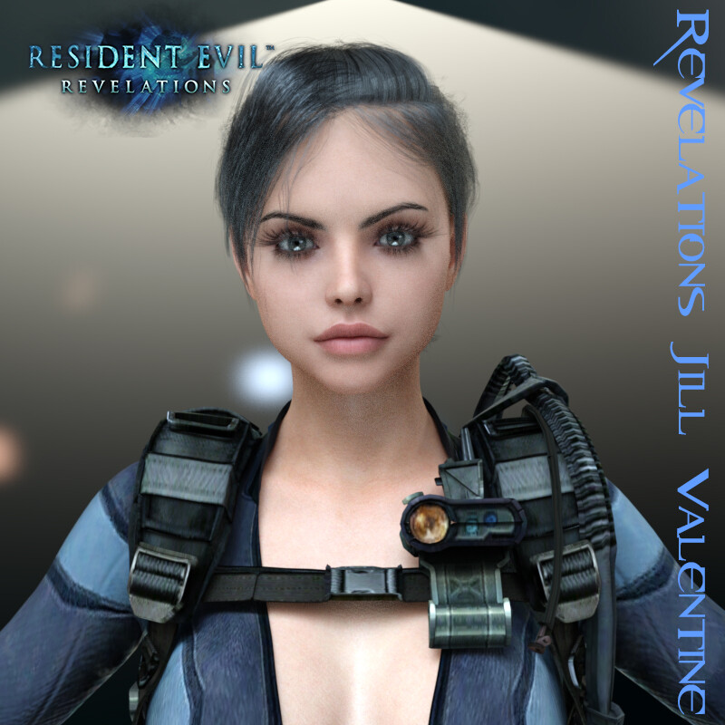 ArtStation - Jill Valentine from Resident Evil #2