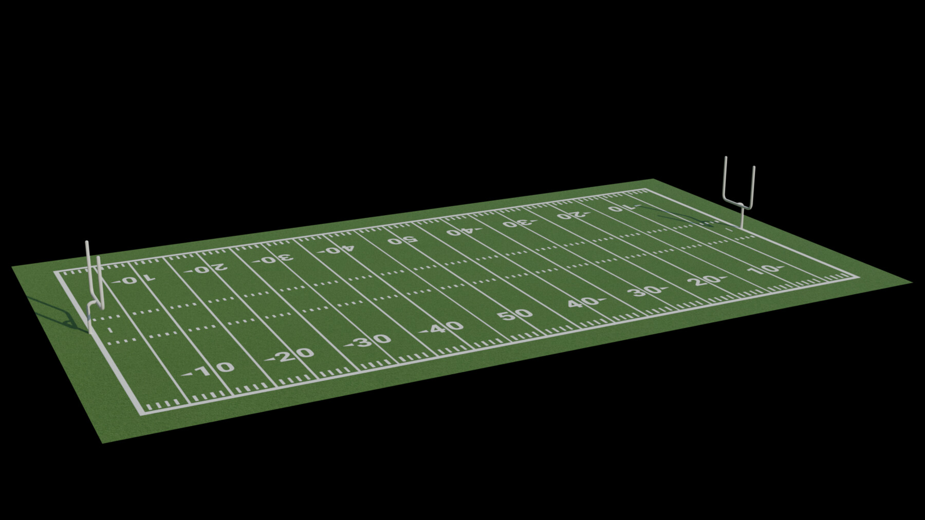 ArtStation AmericanFootball Court Game Assets