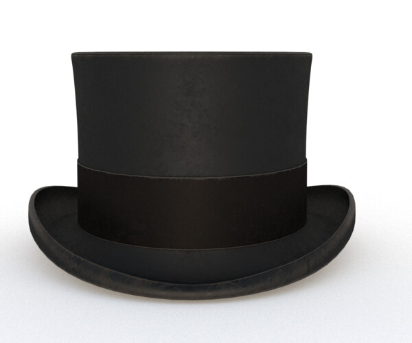 ArtStation - Top hat Black | Resources